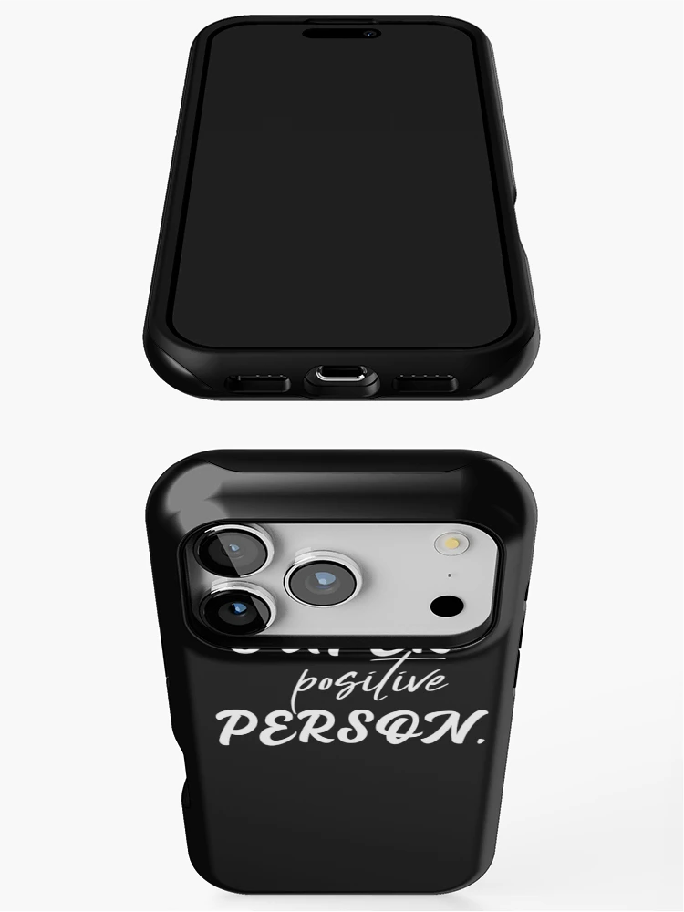 Thumbnail 3 of 4, iPhone Case, Super Positive Person designed and sold by SharpThreadZ.