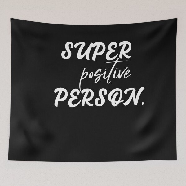 Item preview, Super Positive Person designed and sold by SharpThreadZ.