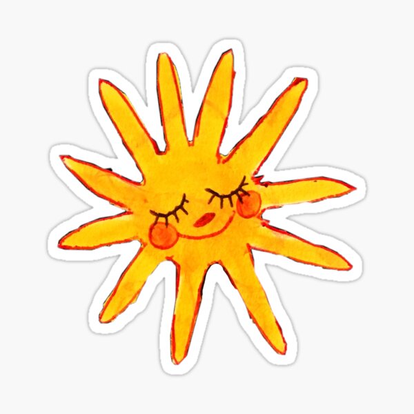Sonne Sticker