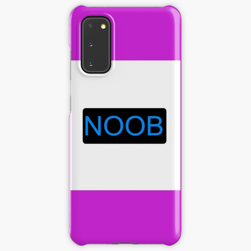 Noob Roblox Case Skin For Samsung Galaxy By Funny Gal Redbubble - roblox pencil case ireland