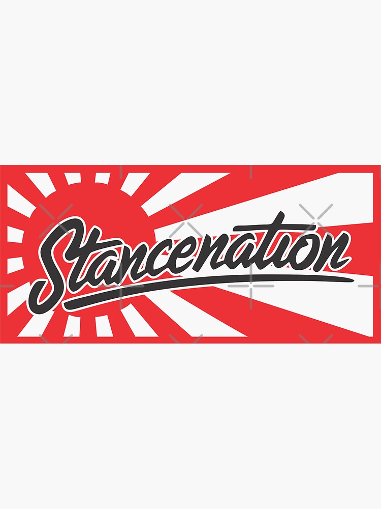 "Stancenation" Sticker by ozumdesigns | Redbubble