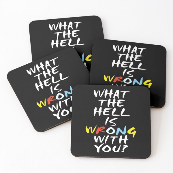 Item preview, What The Hell Is Wrong With You? (Funny Sarcastic Quote) designed and sold by SassyClassyMe.