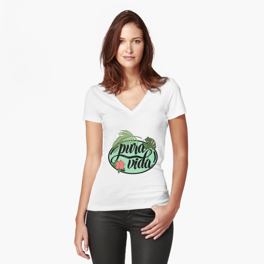 Item preview, Fitted V-Neck T-Shirt designed and sold by JTatum95.