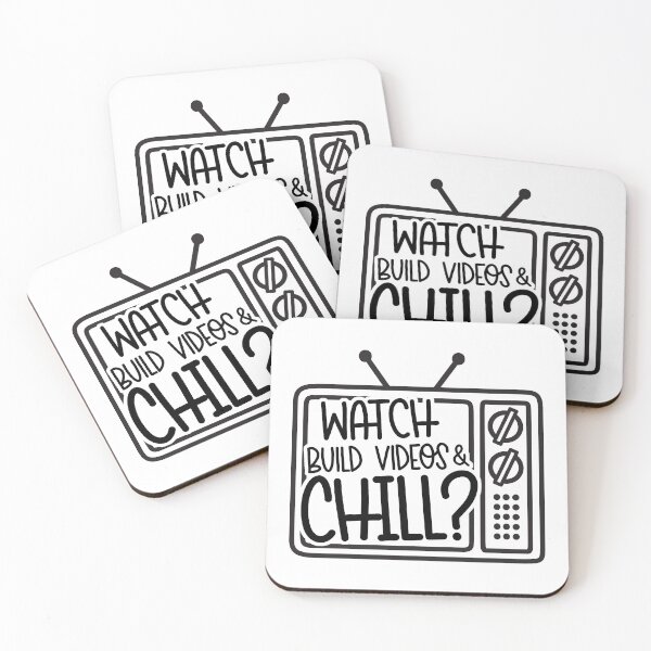 Item preview, Watch Build Videos & Chill? designed and sold by TswizzleEG.
