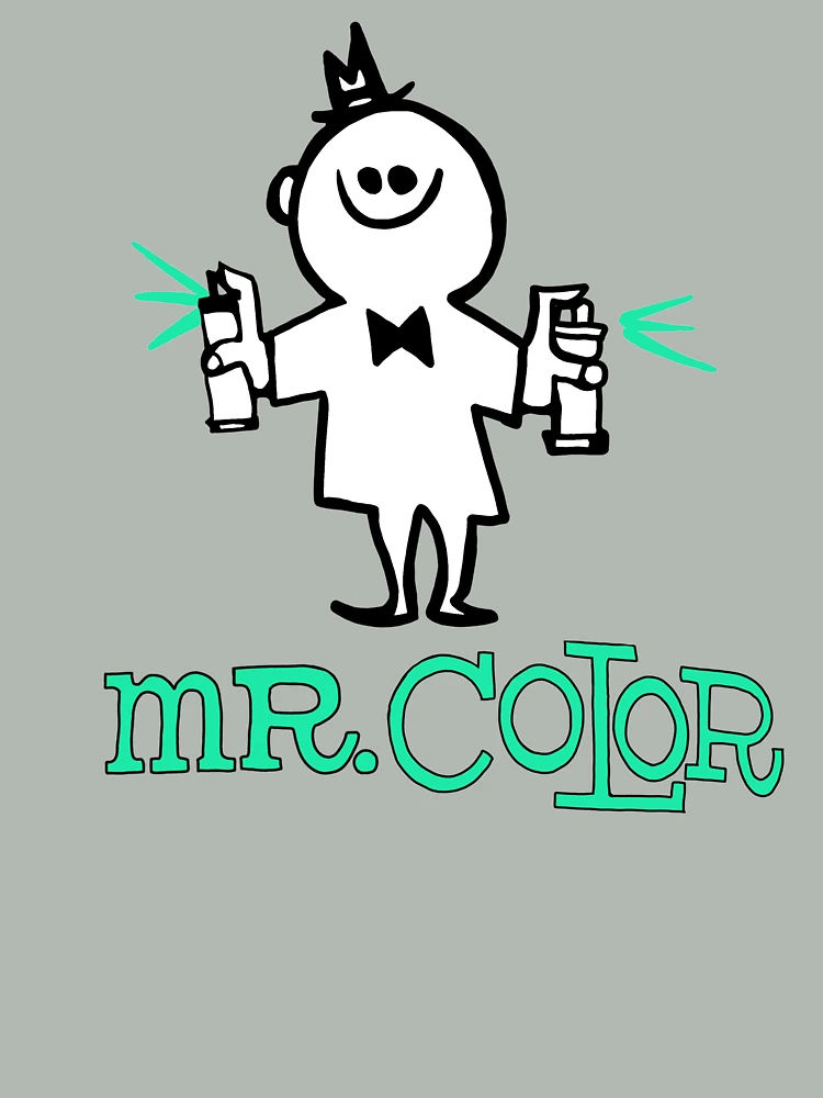 Thumbnail 4 of 4, Boxy T-Shirt, Mr Color designed and sold by HacknStack.