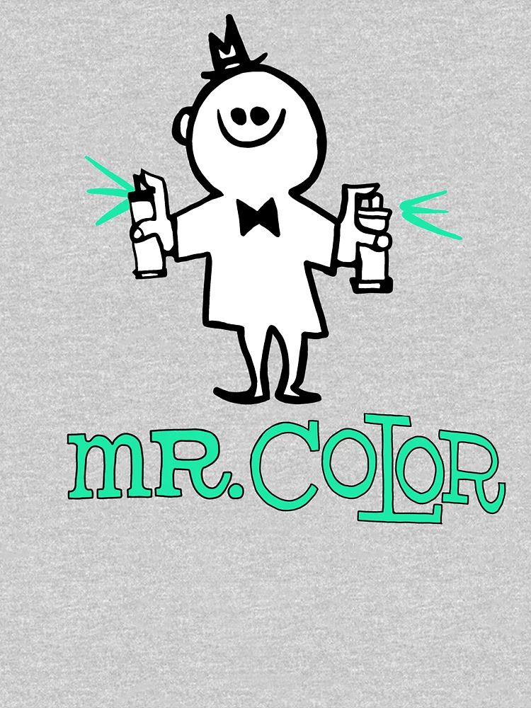 Thumbnail 4 of 4, V-Neck T-Shirt, Mr Color designed and sold by HacknStack.