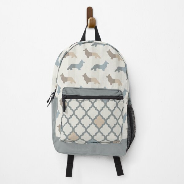 Item preview, Pembroke Welsh Corgi's Pattern - Natural designed and sold by XOOXOO.