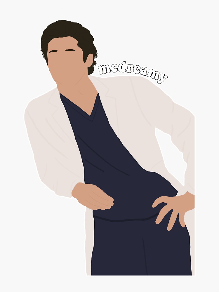 "Derek Shepherd" Sticker for Sale by colleenora Redbubble