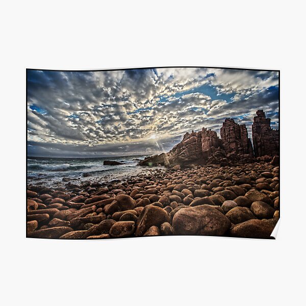 The pinnacles Phillip Island Poster