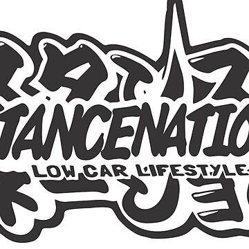 STANCENATION SN hot Logo T White Large and Black Hat