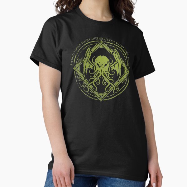 Artikel-Vorschau von Cthulhu - Lovecraft - Design mit verzweifeltem Gesang, designt und verkauft von zachholmbergart.