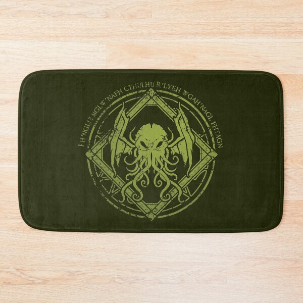Item preview, Cthulhu - Lovecraft - Distressed chant design designed and sold by zachholmbergart.
