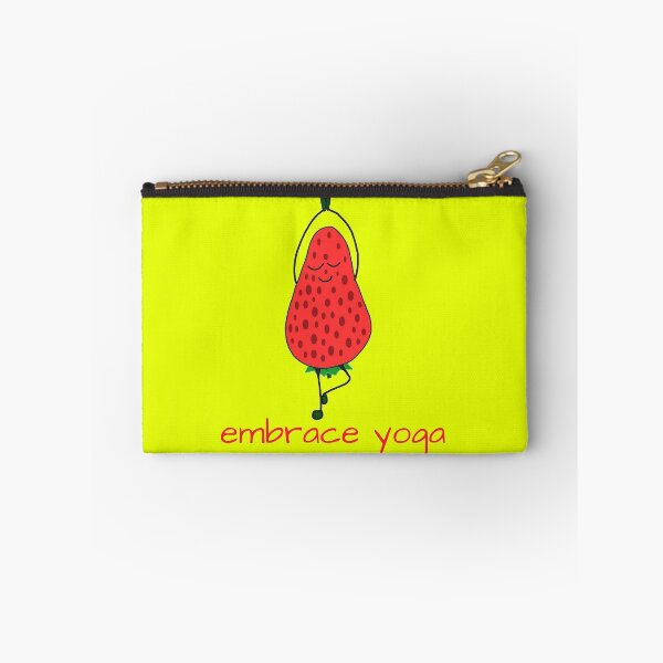 Item preview, Embrace yoga, with strawberry fruit designed and sold by Sujitmone.