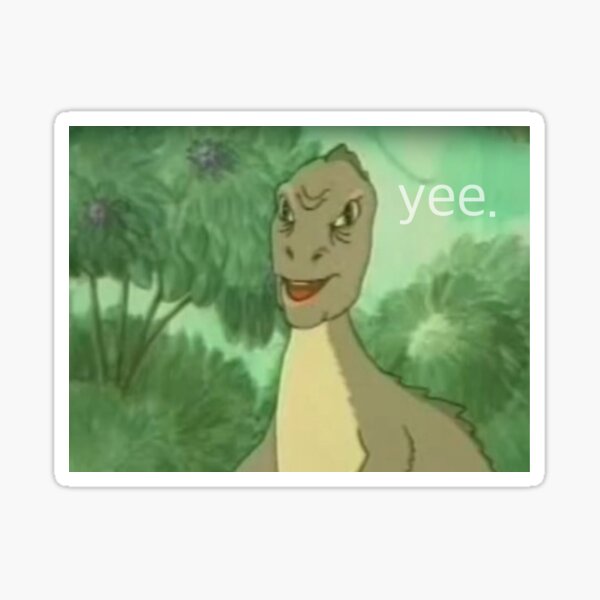 "yee meme" Sticker for Sale by penadventure Redbubble