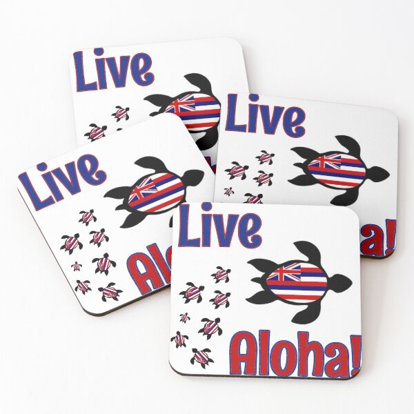 Item preview, Live Aloha Hawaii! designed and sold by Discotish.