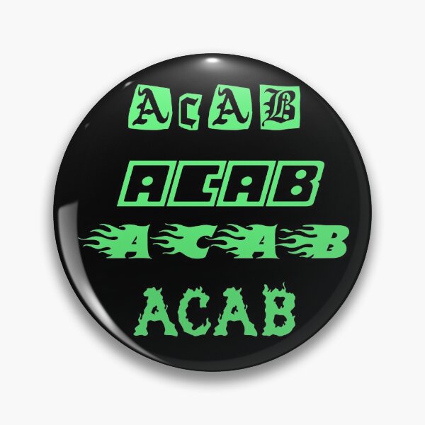 Item preview, green acab designed and sold by femme McCulley.