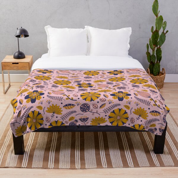 Aperçu de l'œuvre Motif de fleur rose créée et vendue par Simplulina.
