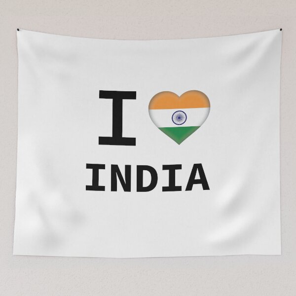 Item preview, I HEART INDIA designed and sold by Mxdesign888.