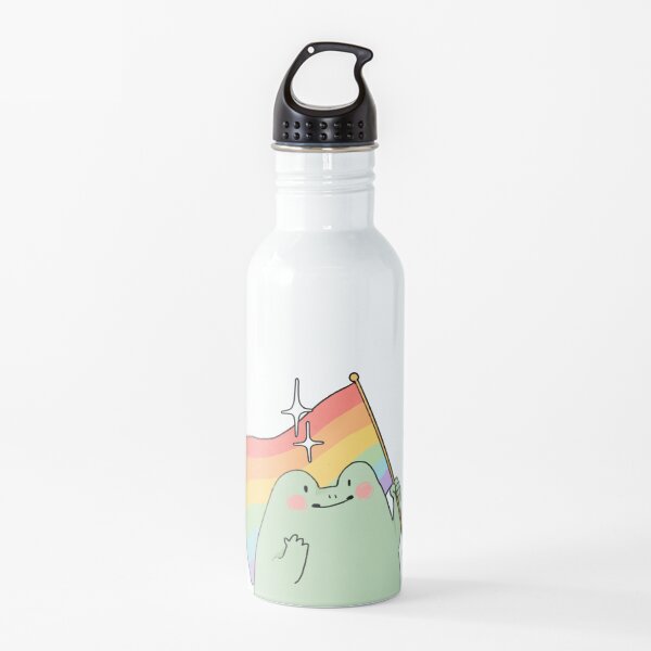 Gay Pride Frog Water Bottle