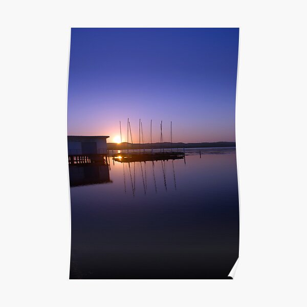 The boat house Poster