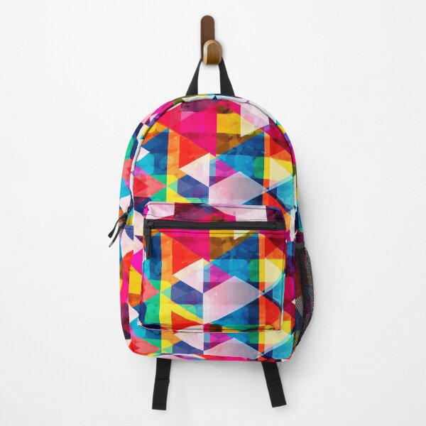 Item preview, Abstract Cubism Color Transmission Triangle Print Pattern designed and sold by christianadams.