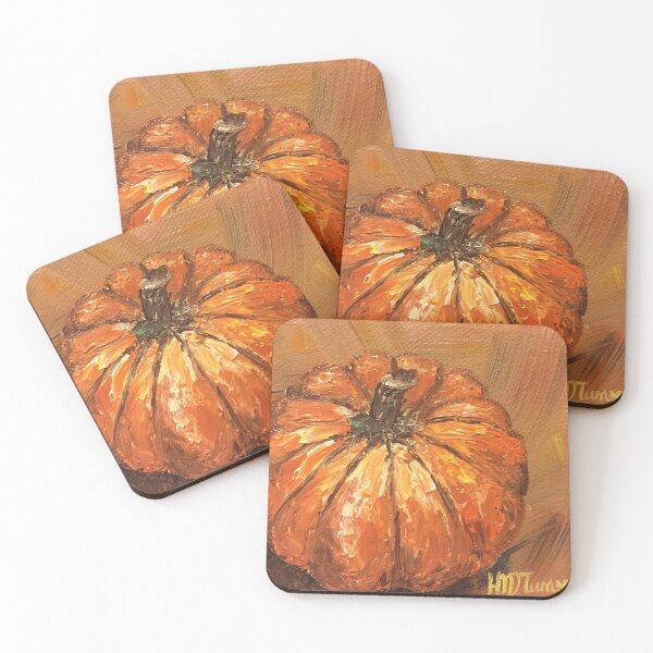 Item preview, Pumpkin Acrylic Painting designed and sold by hmdturner.