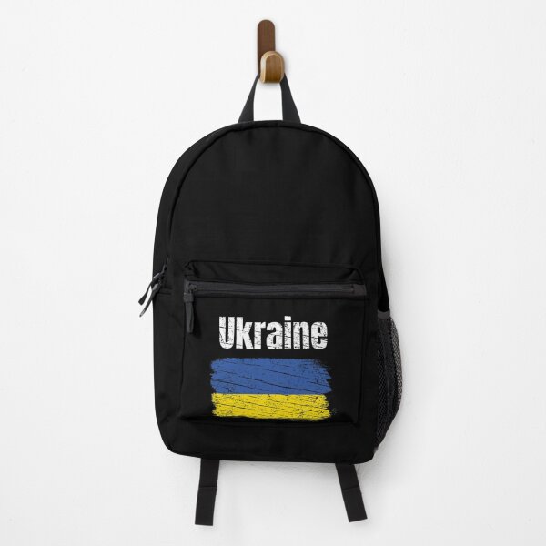 Item preview, Ukraine Ukrainian Flag Vintage Graphic - Ukraine Lovers Tourists Souvenir Cool National Gift designed and sold by FunnySunny T-Shirts.