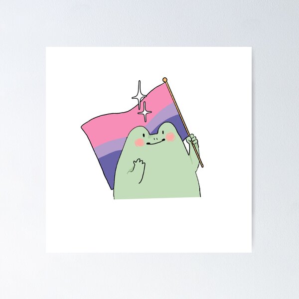Artikel-Vorschau von Bisexueller Stolzfrosch, designt und verkauft von peachy-doodle.