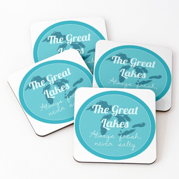 Item preview, Great Lakes: fresh never salty designed and sold by katdesign12.