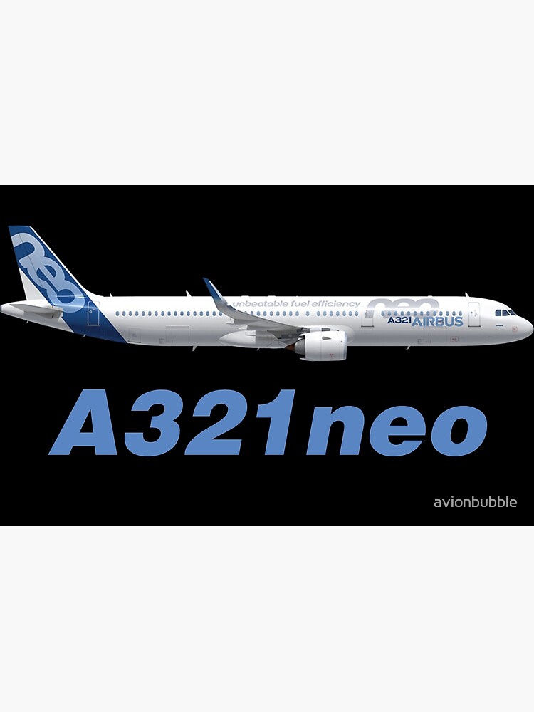 Airbus A321neo Poster For Sale By Avionbubble Redbubble