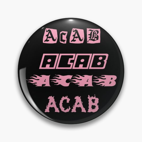 Item preview, pastel pink acab designed and sold by femme McCulley.