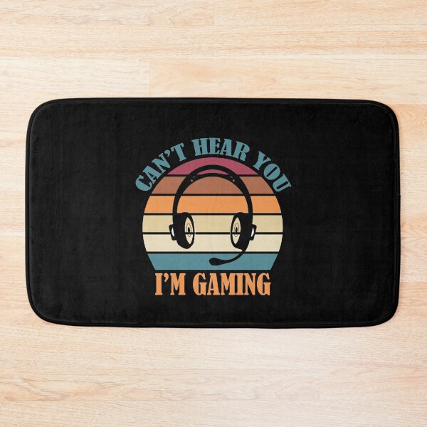 Item preview, Funny Gamer Gift Headset Can't Hear You I'm Gaming designed and sold by MalikaBela.
