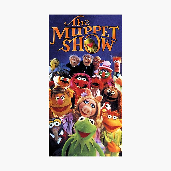 The Muppet Show - Vintage Cast Retro-TV Fotodruck