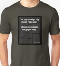 GTA 4 Niko Bellic Quote T Shirt Unisex T-Shirt
