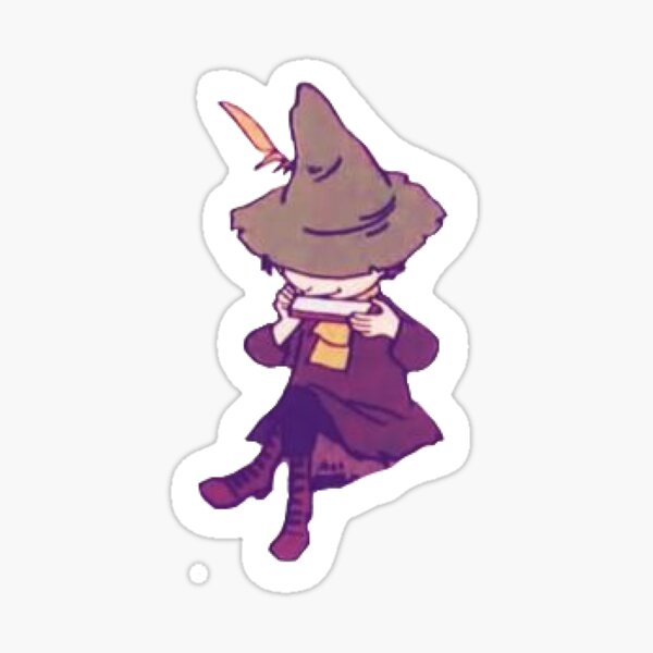 Snufkin on a Bridge Sticker