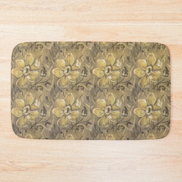 Item preview, Retro Stlye Floral Decorative Print Pattern designed and sold by DFLC Prints.