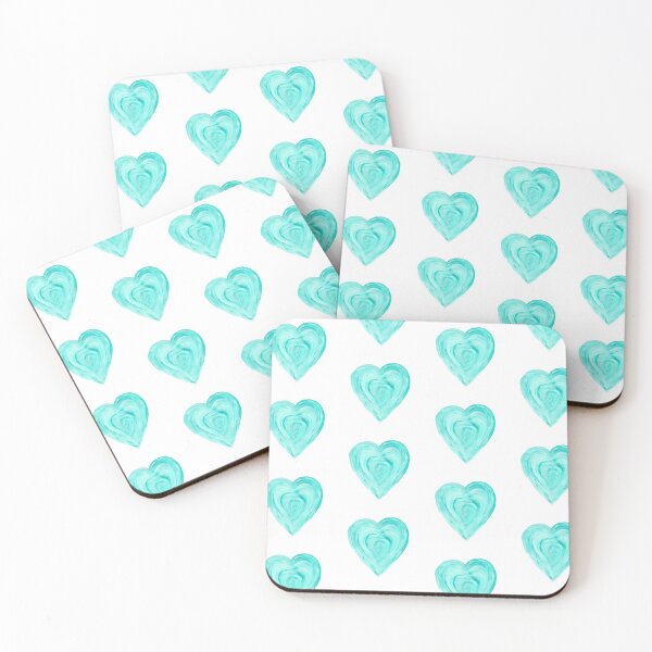 Item preview, Heart of the Ocean | aqua heart designed and sold by CindyGetsArty.