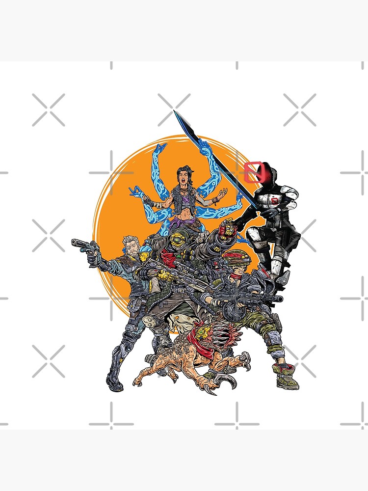 Borderlands 3 FL4K Beastmaster Amara Siren Moze Gunner Zane Operative Zer0 Assassin Guard Skag Operative by ProjectX23