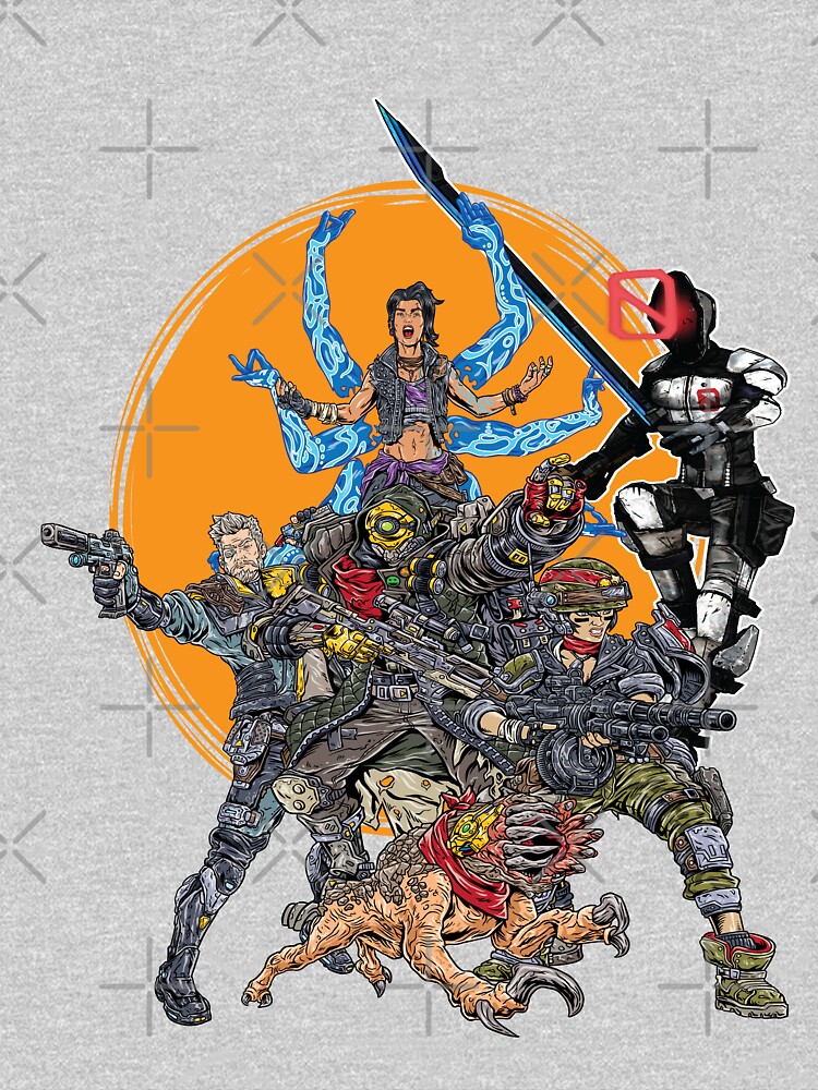 Borderlands 3 FL4K Beastmaster Amara Siren Moze Gunner Zane Operative Zer0 Assassin Guard Skag Operative by ProjectX23