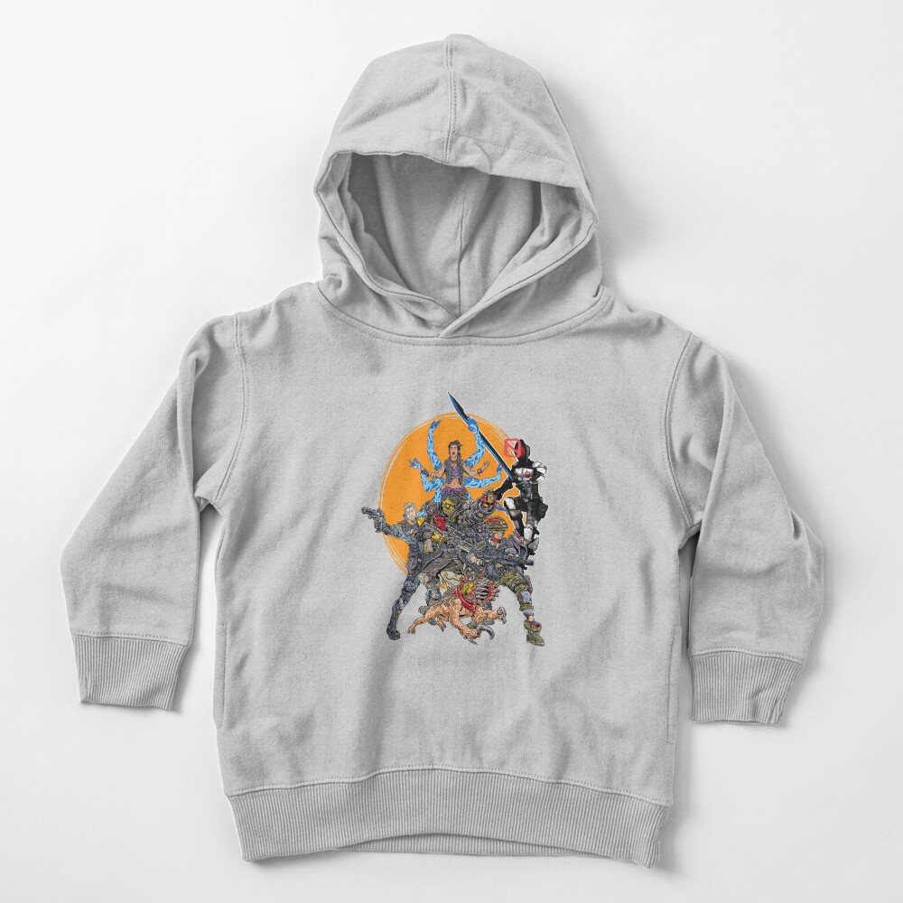 Borderlands 3 FL4K Beastmaster Amara Siren Moze Gunner Zane Operative Zer0 Assassin Guard Skag Operative Toddler Pullover Hoodie