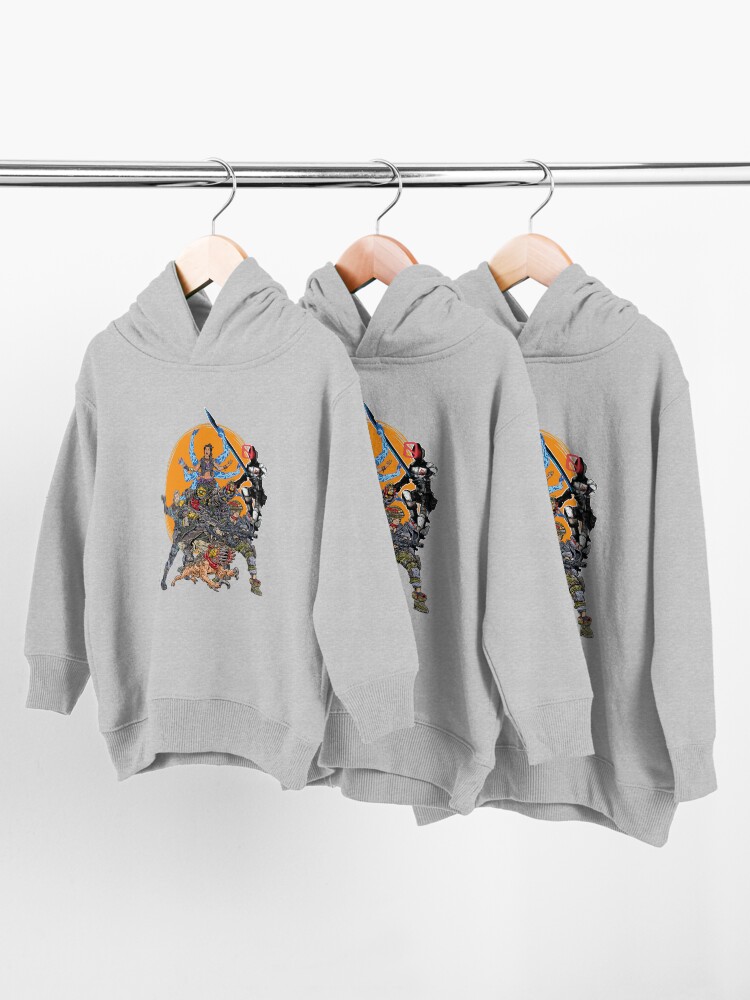 Alternate view of Borderlands 3 FL4K Beastmaster Amara Siren Moze Gunner Zane Operative Zer0 Assassin Guard Skag Operative Toddler Pullover Hoodie