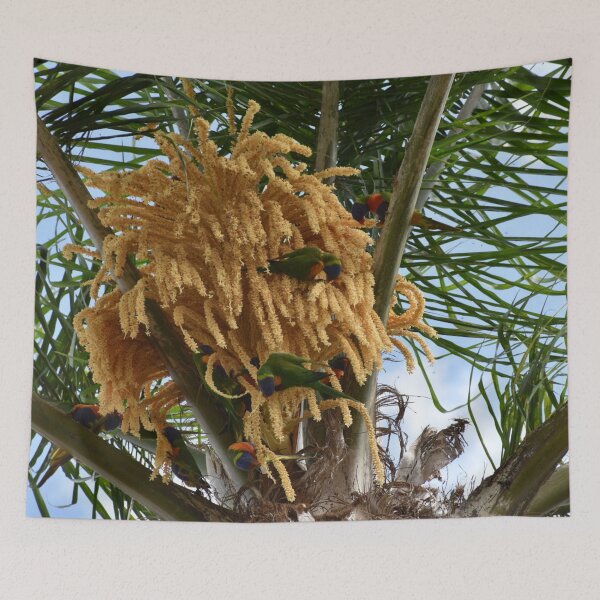 Item preview, Birds on a palm tree designed and sold by Artlajf.