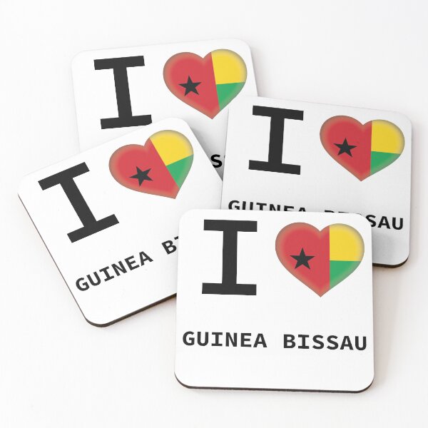Item preview, I HEART GUINEA BISSAU designed and sold by Mxdesign888.