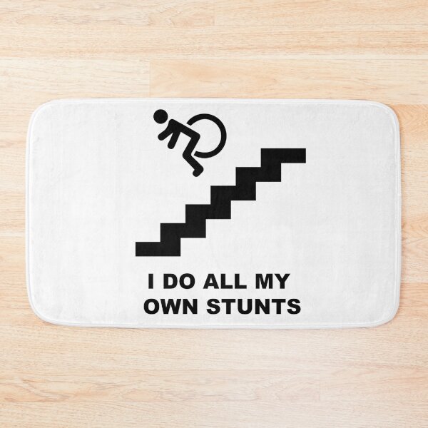 Item preview, All My Own Stunts - Wheelchair Edition designed and sold by Zerasu.