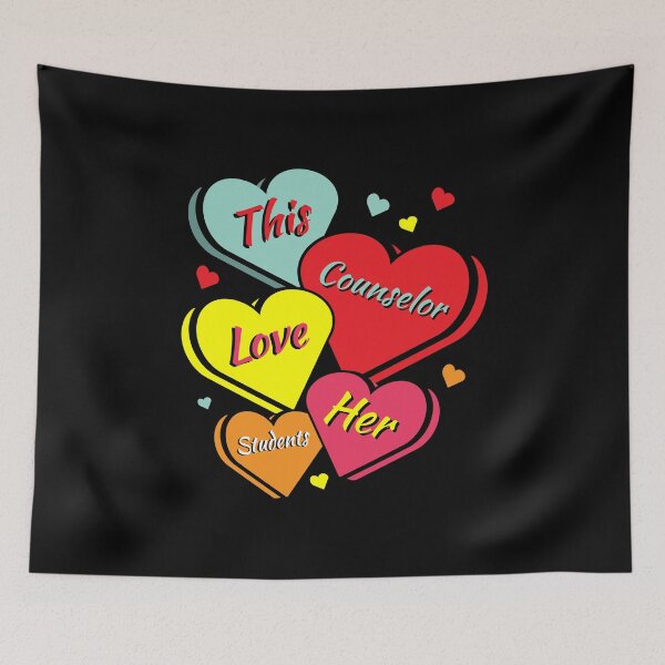 Item preview, Counselor Valentine's Day Heart Gift designed and sold by 2blackcherries.