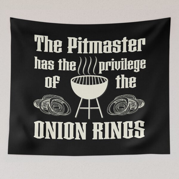 Item preview, Pitmaster Onion Rings Grill Barbecue BBQ designed and sold by OmmeDesigns.