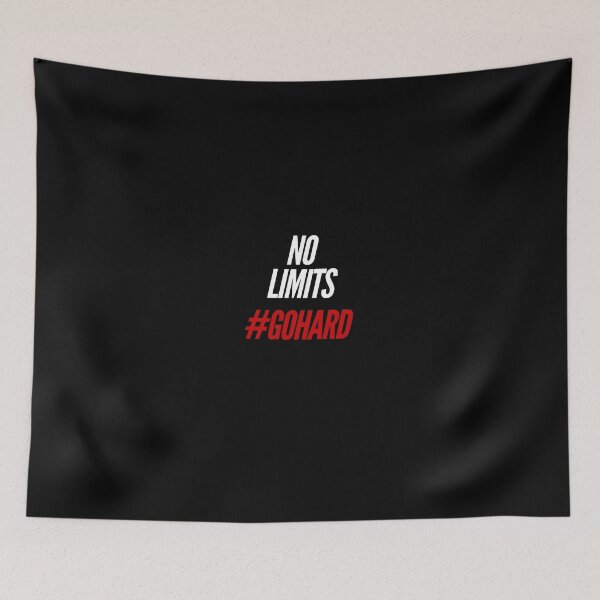 Item preview, No limits #GOHARD designed and sold by PositiveImpulse.