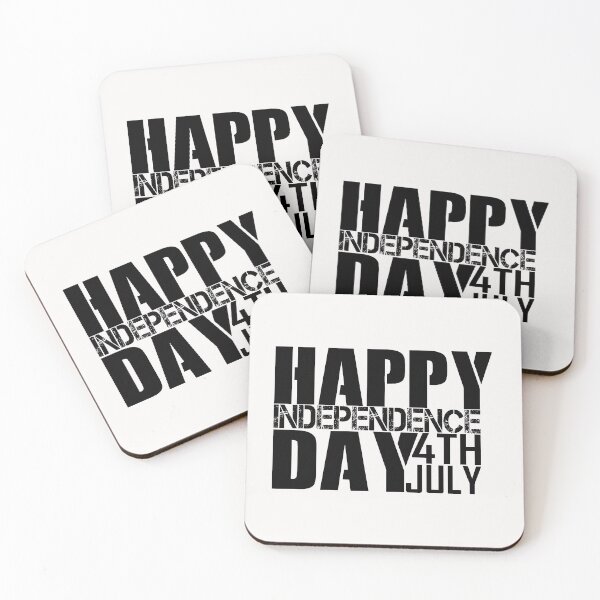 Item preview, Happy Independence Day (U.S.A) #White designed and sold by SalaheddineB.