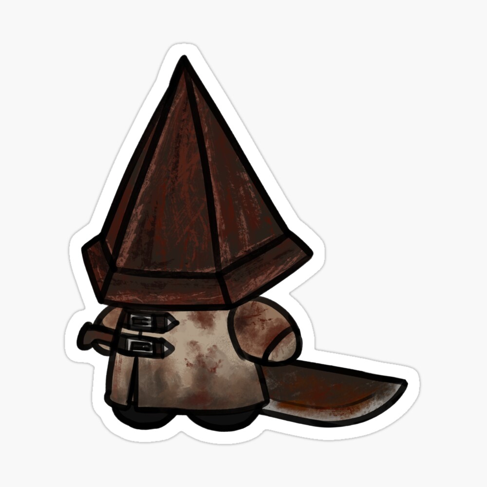 Pyramid Head Sticker for Sale by SpicySav