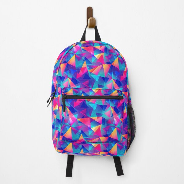 Item preview, Geometric Future Rainbow Prism Crystals Print designed and sold by christianadams.
